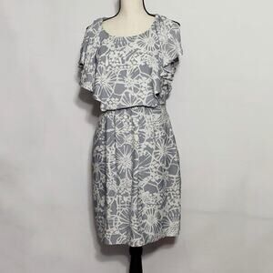 Julian Taylor floral ruffle dress